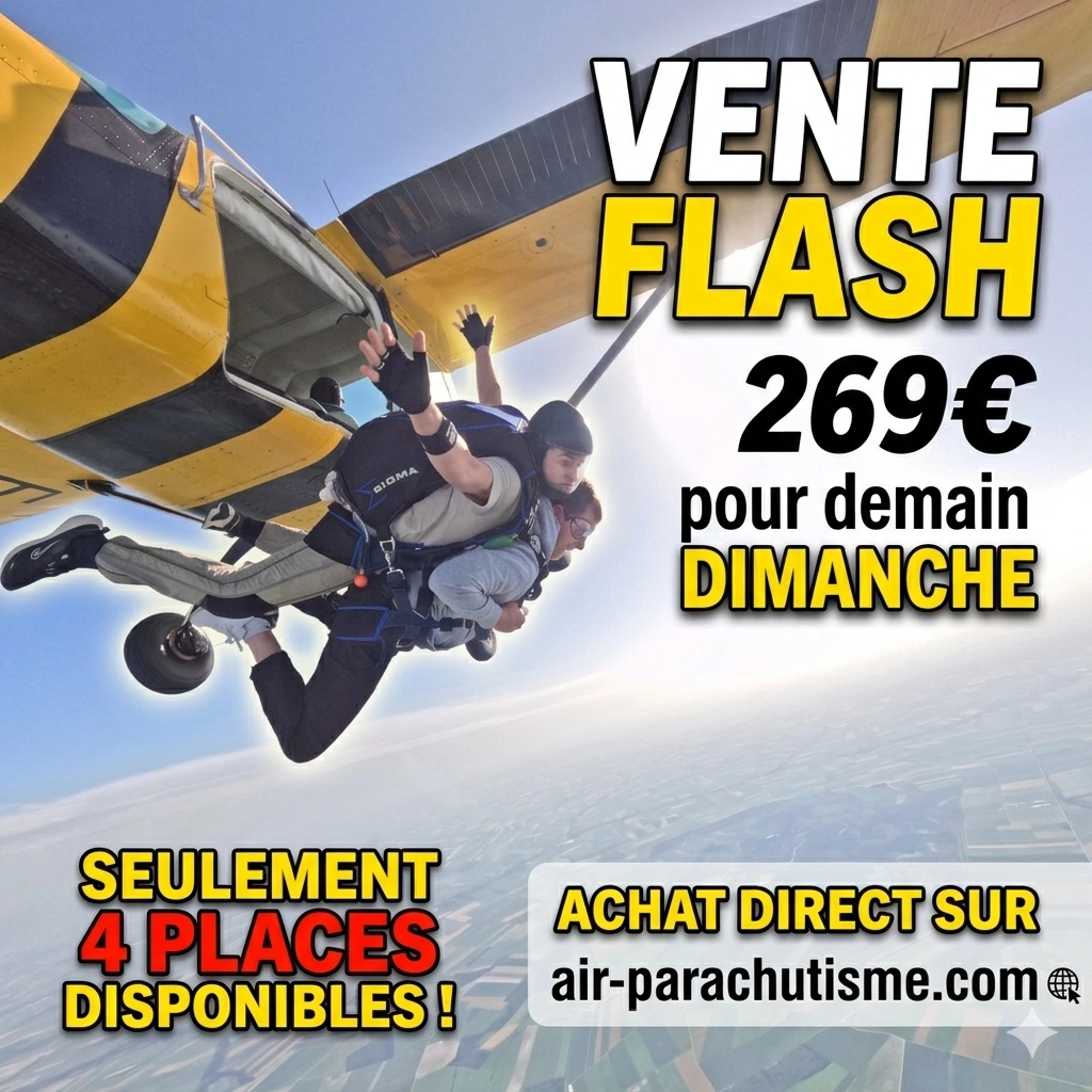 saut en parachute